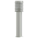 ZNTS Outdoor Floor Lamps 3pcs Silver 60 cm Stainless Steel 4006358