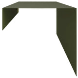 Garden Cover Profile 10 pcs 100 x 20 x 15 cm Steel Olive Green 8012983