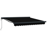 Awning Black 300 x 250 x 165 cm Polyester and Aluminium 3330048