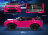 Licensed Land Rover Discovery Sport, 12V Kids Ride on Car w/ Remote Control, Lights, Music, Horn, T3398P348430