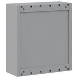 Tool Cabinet with Shelf Black and Grey 50 x 20 x 55 cm Steel 4103469