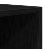 TV Cabinet Black Oak 103.5 x 30 x 50 cm Engineered Wood 881925