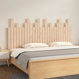 Wall Headboard 166x3x80 cm Solid Wood Pine 824808