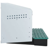 Chicken Nesting Box 3 Compartments Wall-Mounted Galvanised Steel 4104892