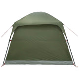 Cabin Tent Olive Green 244 x 213 x 183 cm Polyester and Steel 42029025