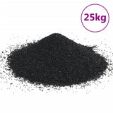 Aquarium Sand 25 kg Black 0.2-2 mm 3217157