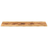 Table Top 160x50x3.8 cm Rectangular Solid Wood Rough Mango 371400