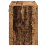Garage Wall Cabinet Old Wood Engineered Wood 860657