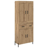 Highboard 2 pcs Artisan Oak 69.5 x 34 x 180 cm Engineered Wood 3415896