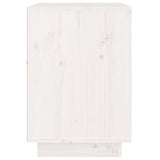 Bedside Cabinets 2 pcs White 40x35x50 cm Solid Wood Pine 813318