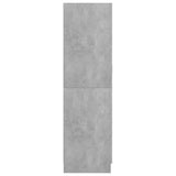 Wardrobe Concrete Grey 82.5x51.5x180 cm Engineered Wood 803438