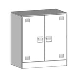 Sideboard Pink 67x39x73 cm Steel 841674