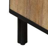Side Cabinets 2 pcs 60x33x75 cm Solid Wood Mango 3206305