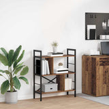 Bookshelf Old Wood 75 x 30 x 91 cm Engineered Wood 883974