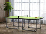 6ft Table Tennis Table, Ping Pong Table with Net, Foldable and Portable Ping Pong Set for Indoor T3398P425041