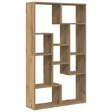 Bookcase Artisian Oak 72x20x120.5 cm Engineered Wood 858164