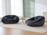 GOMYWAY Bean Bag Chair, Shell-Shaped Bean Bag Couch for Adults, Giant Bean Sofa with High-Rebound W2678P405331