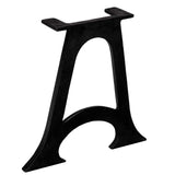 Coffee Table Legs 2 pcs with Arched Base A-Frame Cast Iron 245430
