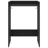 Wash Machine Cabinet with Storage Black Oak 67.5 x 62 x 97 cm 8006809