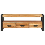 TV Cabinet 120x30x45 cm Solid Wood Acacia 351670