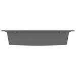 ZNTS Kitchen Sink Grey 790x500x193 mm Granite 147054