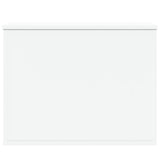 Storage Box White 60x42x46 cm Engineered Wood 840653