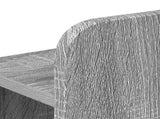 Bed Frame with Storage Grey Sonoma 200 x 200 cm Engineered Wood 3433692