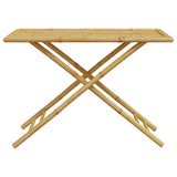 Folding Garden Table 110x55x75 cm Bamboo 365879