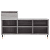 Shoe Cabinet Grey Sonoma 102x36x60 cm Engineered Wood 831362