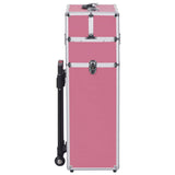 Make-up Trolley Aluminium Pink 91823
