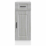 Kitchen Base Cabinet Porto Grey Sonoma Engineered Wood 853943