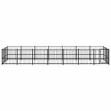 Outdoor Dog Kennel Steel 13,14 m 3124603