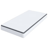 Mattress White and Grey 90 x 190 cm Bonell Spring 4106438