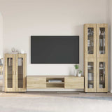TV Cabinet Set FLORIN 3 pcs Sonoma Oak Engineered Wood 3397956