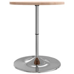 ZNTS Bar Table Ø60x90.5 cm Solid Wood Oak 3270631