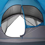 Family Tent Cabin 6-Person Blue Waterproof 94638