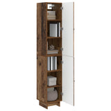 Cabinet Set 2 pcs Old Wood 34.5 x 33 x 90 cm Engineered Wood 3416374