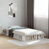 Bed Frame without Mattress White 100x200 cm 3280510