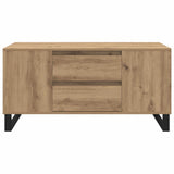 Coffee Table Artisan Oak 102 x 44.5 x 50 cm Engineered Wood 882697