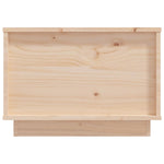 Coffee Table 40x50x35 cm Solid Wood Pine 813410