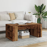 Coffee Table Old Wood 102x55x42 cm Engineered Wood 856024