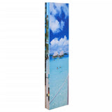 Folding Room Divider 160x170 cm Beach 240476