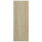 ZNTS Console Table Sonoma Oak 105x30x80 cm Engineered Wood 808308