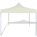 Cream Foldable Tent 3 x 3 m 41463