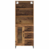Highboard Old Wood 69.5 x 34 x 180 cm Engineered Wood 3415647