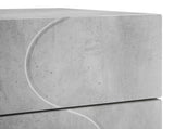 Bedside Cabinet 2 pcs Concrete Grey 33.5 x 34.5 x 60 cm 8011430