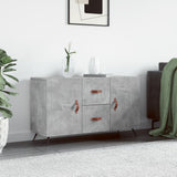 Sideboard Concrete Grey 100x36x60 cm Engineered Wood 828144