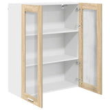 Hanging Cabinet Sonoma Oak 80 x 31 x 100 cm Engineered Wood 884396
