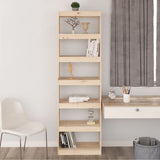 Book Cabinet/Room Divider 60x30x199.5 cm Solid Wood Pine 808178