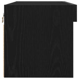TV Cabinet Set 2 pcs Black oak 80 x 30 x 30 cm Engineered Wood 862205